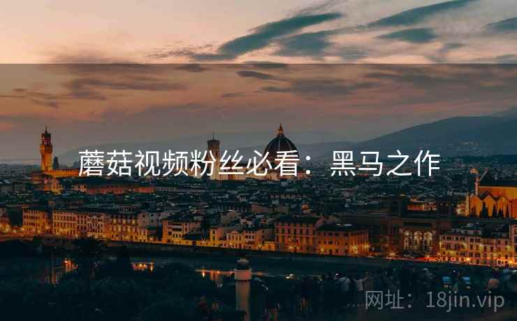 蘑菇视频粉丝必看：黑马之作