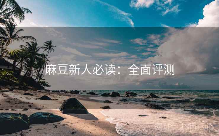 麻豆新人必读：全面评测